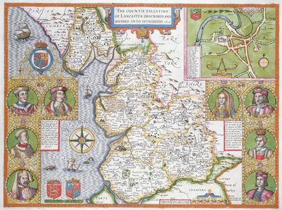 Lancashire nel 1610, dal 